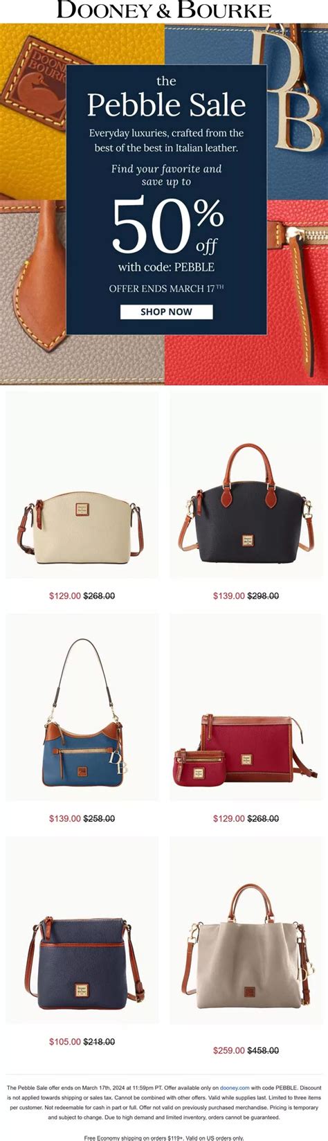 dooney & bourke promo code